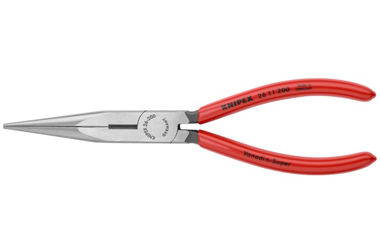 Knipex&reg; 8" Long Nose Pliers with Cutter